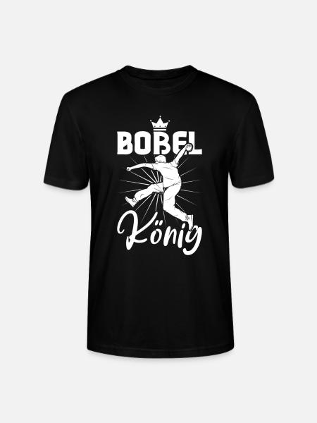 Boßel König - Boßeln - Stanley/Stella Unisex Bio-T-Shirt CRAFTER - Schwarz