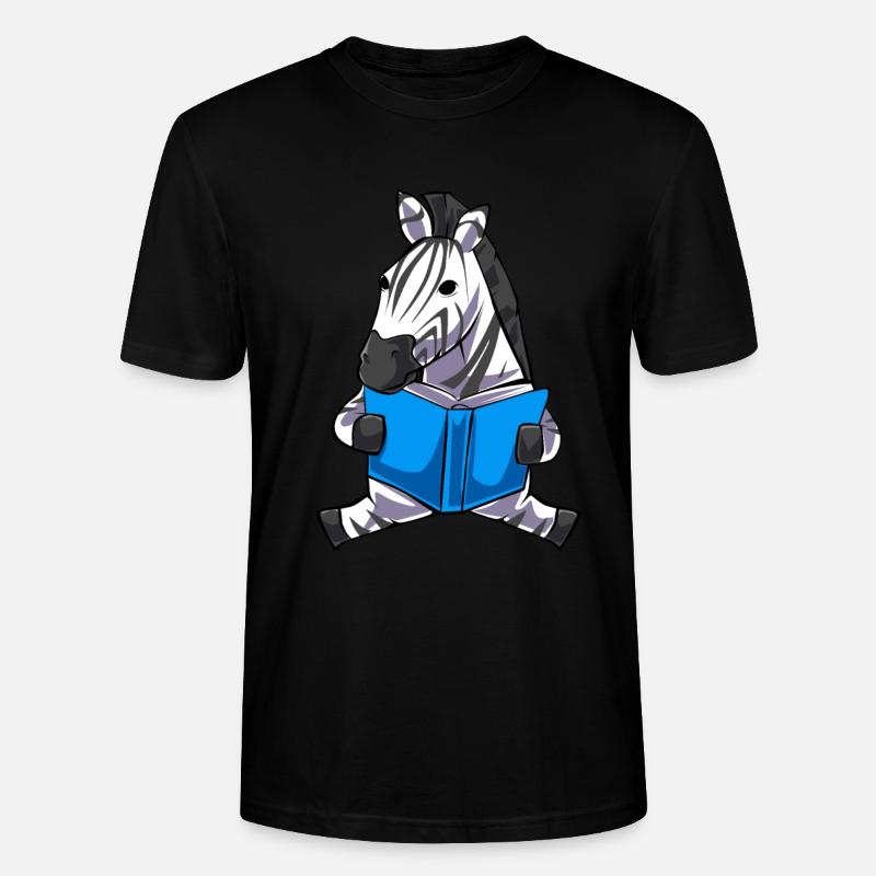 Zebra - Stanley/Stella Unisex Bio-T-Shirt CRAFTER - Schwarz