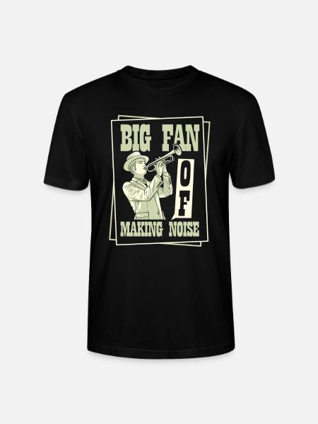 Fan Parade Brass Band Noise - Stanley/Stella CRAFTER Unisex Organic T-Shirt - black