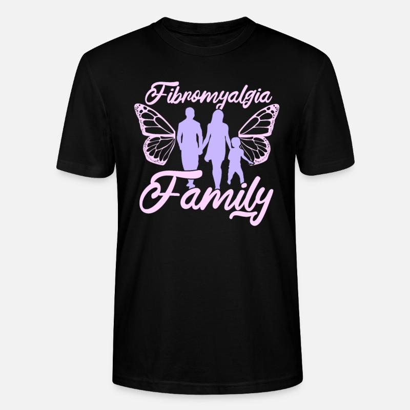 Fibromyalgie Rheuma - Stanley/Stella Unisex Bio-T-Shirt CRAFTER - Schwarz