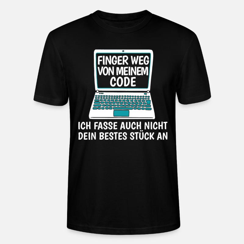 Entwickler Coder Programmierer Lustig - Stanley/Stella Unisex Bio-T-Shirt CRAFTER - Schwarz