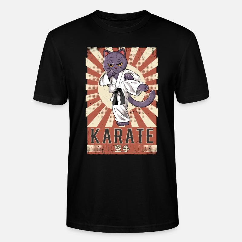 Karate - Stanley/Stella Unisex Bio-T-Shirt CRAFTER - Schwarz