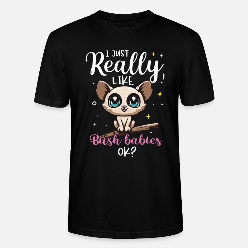 Galago - Stanley/Stella Unisex Bio-T-Shirt CRAFTER - Schwarz
