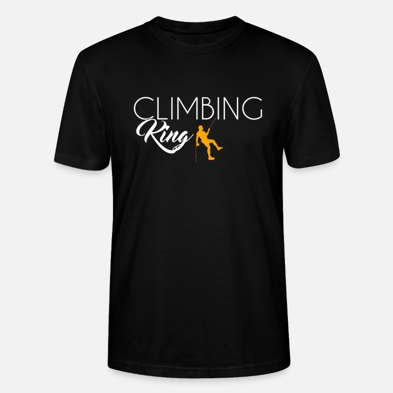 Roi de l’escalade - T-shirt bio CRAFTER Stanley Stella Unisexe - noir