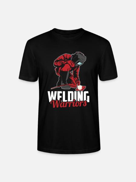 Welders, locksmiths, warriors - Stanley/Stella CRAFTER Unisex Organic T-Shirt - black