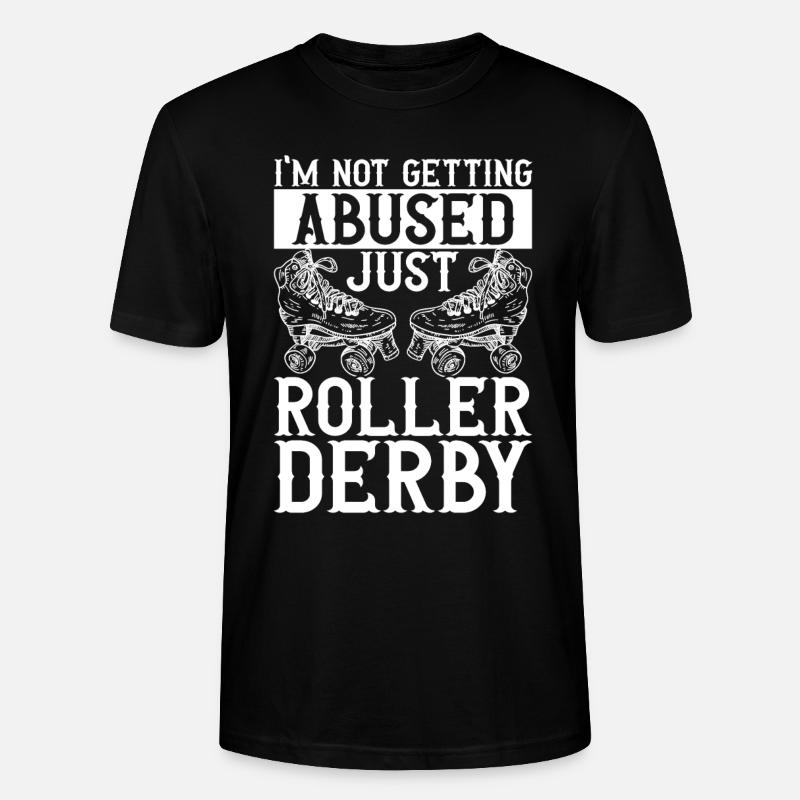 Roller Derby - Stanley/Stella Unisex Bio-T-Shirt CRAFTER - Schwarz