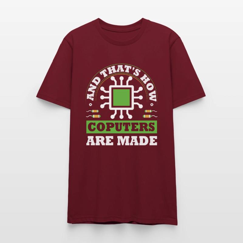 Programmeur Logiciel Codeur Informatique T-shirt bio CRAFTER Stanley Stella Unisexe