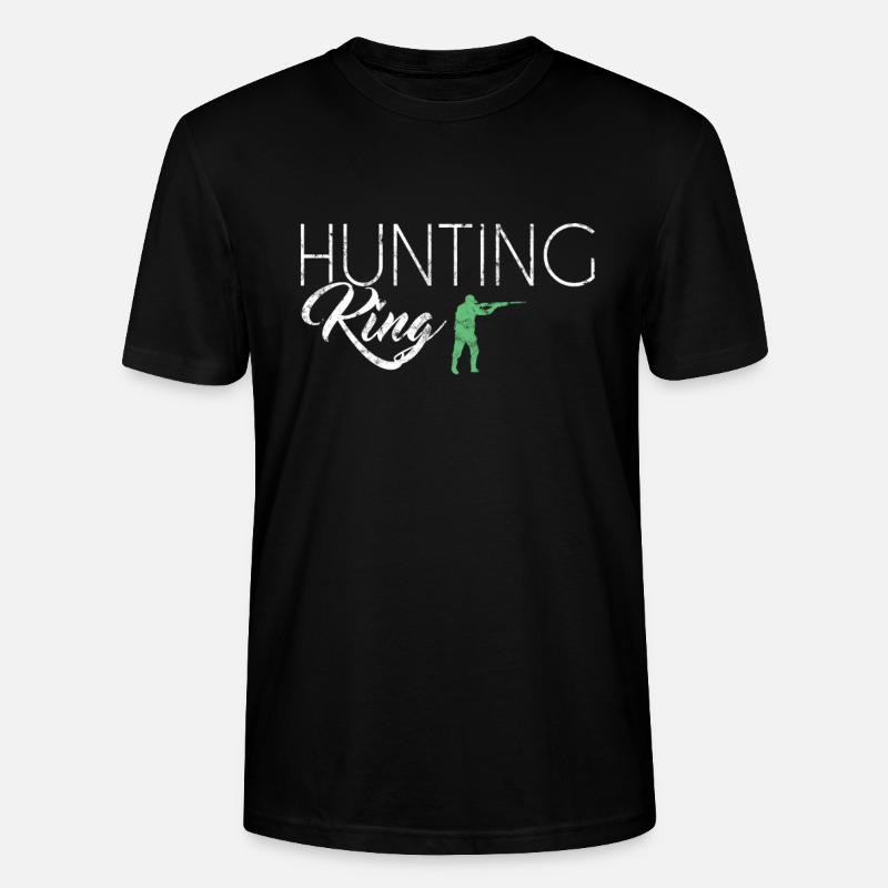Roi de la chasse - T-shirt bio CRAFTER Stanley Stella Unisexe - noir