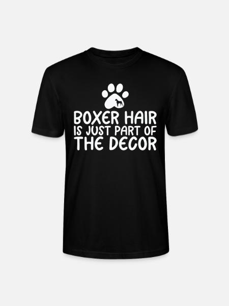 Boxer Dog Gifts - Stanley/Stella CRAFTER Unisex Organic T-Shirt - black