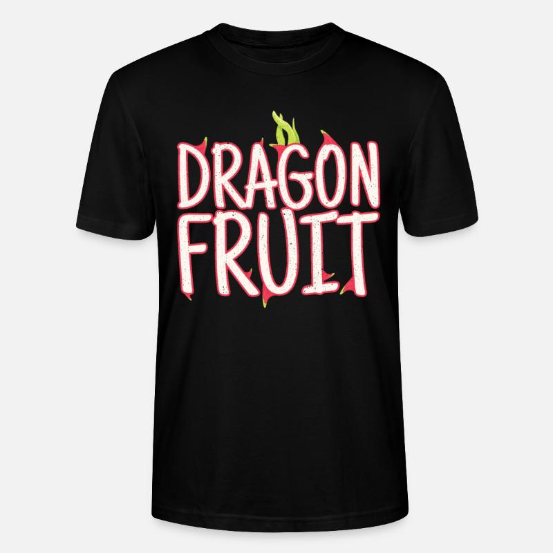 Dragon Fruit - Stanley/Stella Unisex Bio-T-Shirt CRAFTER - Schwarz
