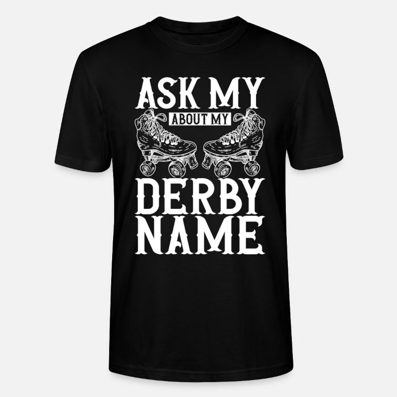 Roller Derby - Stanley/Stella Unisex Bio-T-Shirt CRAFTER - Schwarz