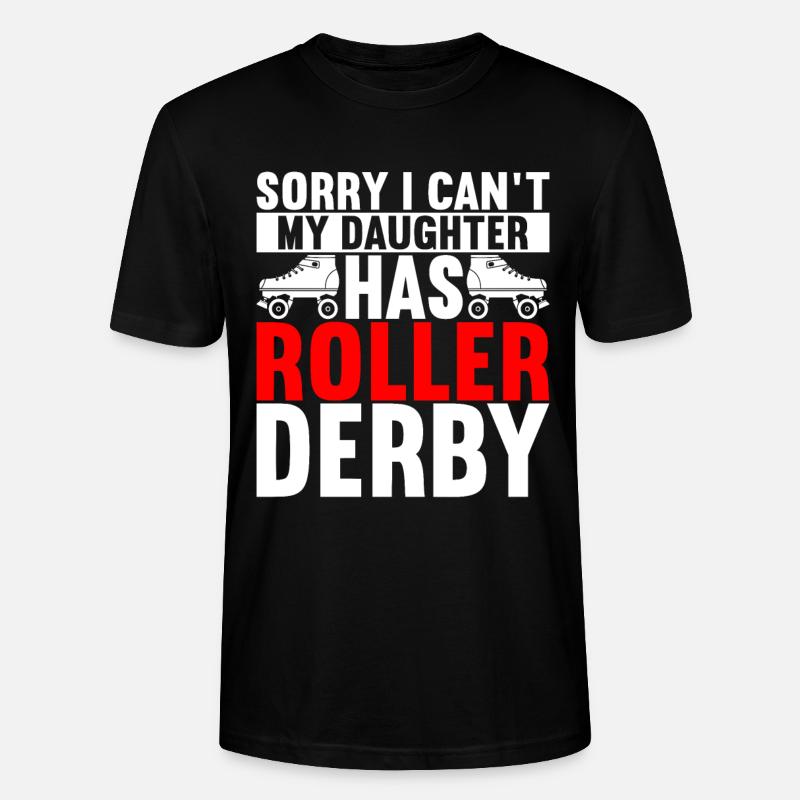 Roller Derby - Stanley/Stella Unisex Bio-T-Shirt CRAFTER - Schwarz