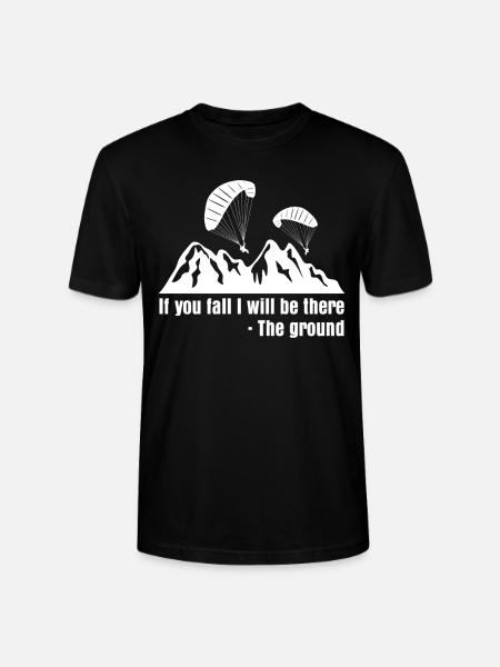 Gleitschirm Paragliding Paraglider - Stanley/Stella Unisex Bio-T-Shirt CRAFTER - Schwarz