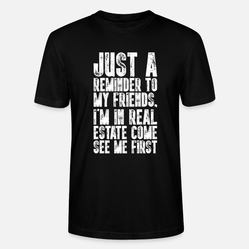 front 76361608402265142 - Stanley/Stella Unisex Bio-T-Shirt CRAFTER - Schwarz