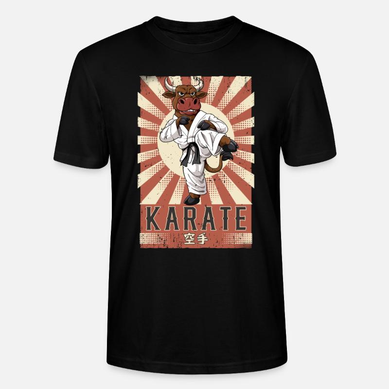 Karate - Stanley/Stella Unisex Bio-T-Shirt CRAFTER - Schwarz