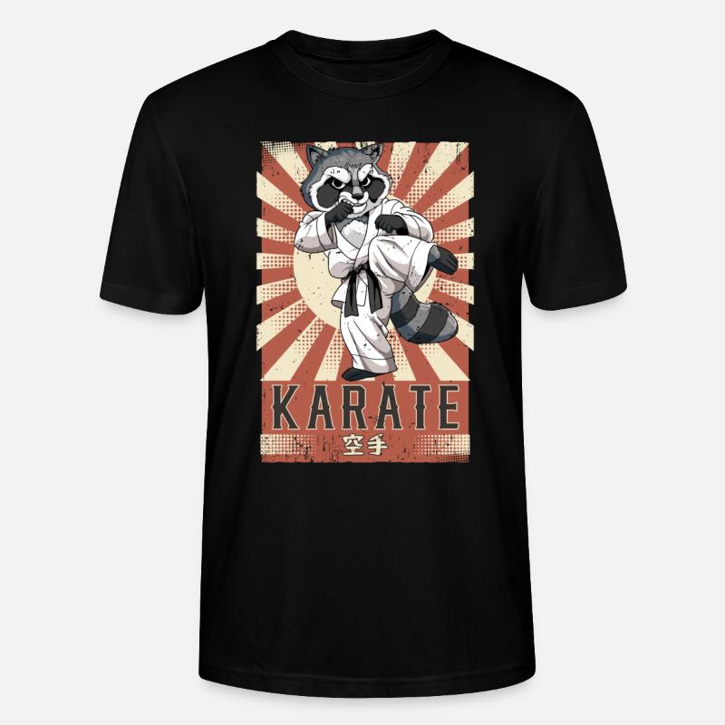 Karate - Stanley/Stella Unisex Bio-T-Shirt CRAFTER - Schwarz