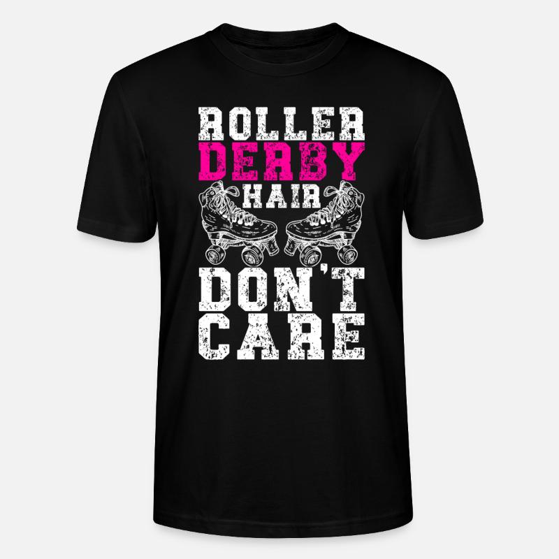 Roller Derby - Stanley/Stella Unisex Bio-T-Shirt CRAFTER - Schwarz