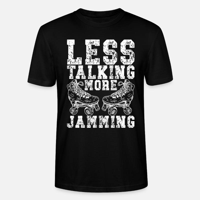 Roller Derby - Stanley/Stella Unisex Bio-T-Shirt CRAFTER - Schwarz