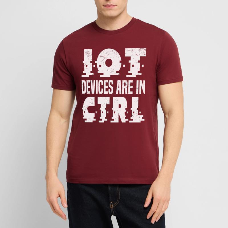 Internet Des Objets IOT Programmeur Admin IT T-shirt bio CRAFTER Stanley Stella Unisexe