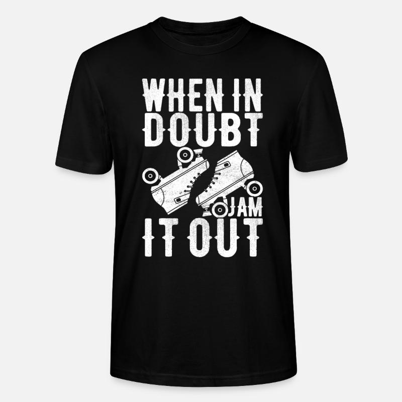 Roller Derby - Stanley/Stella Unisex Bio-T-Shirt CRAFTER - Schwarz