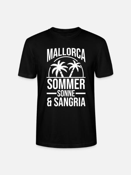 Party Urlaub Mallorca - Stanley/Stella Unisex Bio-T-Shirt CRAFTER - Schwarz