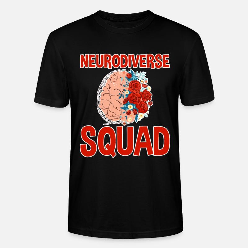 Neurodiverse Squad 2 - Stanley/Stella Unisex Bio-T-Shirt CRAFTER - Schwarz