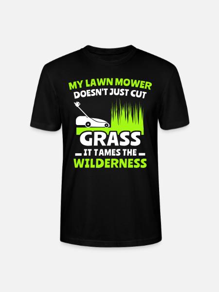 Lawn mowers Lawn mowing - Stanley/Stella CRAFTER Unisex Organic T-Shirt - black