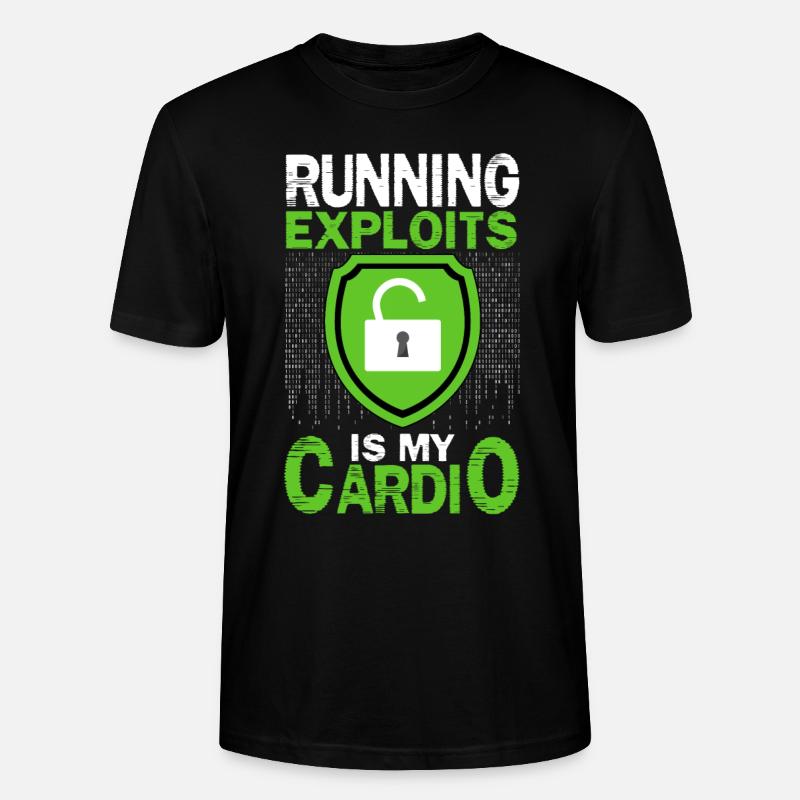 Cybersecurity, Hacking, IT - Stanley/Stella CRAFTER Unisex Organic T-Shirt - black
