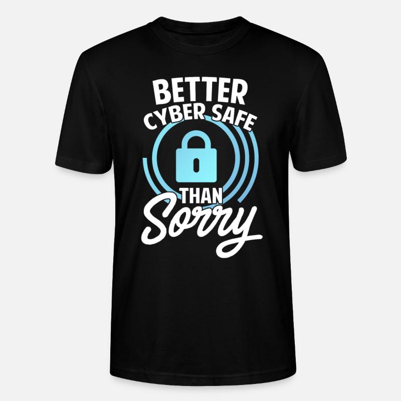 Cybersecurity, Hacking, IT - Stanley/Stella CRAFTER Unisex Organic T-Shirt - black