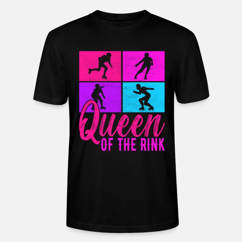 Roller Derby - Stanley/Stella Unisex Bio-T-Shirt CRAFTER - Schwarz
