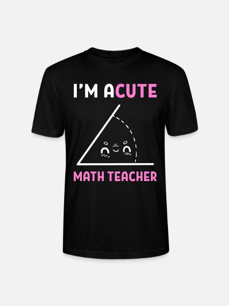 Mathe Wortspiele Mathematiklehrer - Stanley/Stella Unisex Bio-T-Shirt CRAFTER - Schwarz