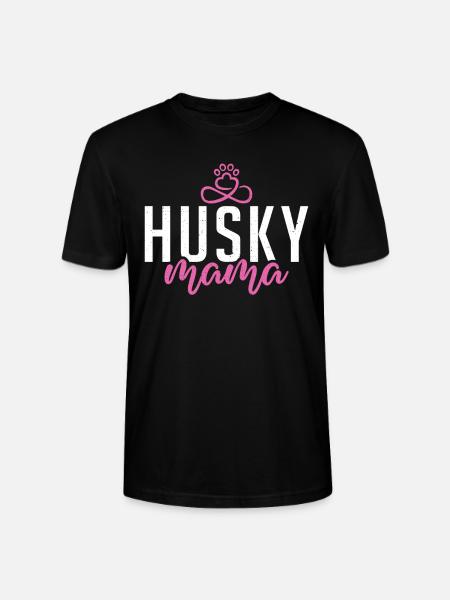 Cadeaux de chien Husky - T-shirt bio CRAFTER Stanley Stella Unisexe - noir