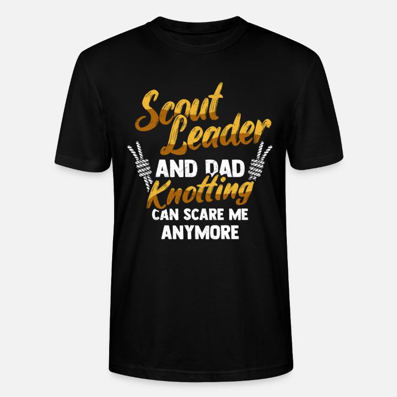 Scoutisme Guide Scout - T-shirt bio CRAFTER Stanley Stella Unisexe - noir