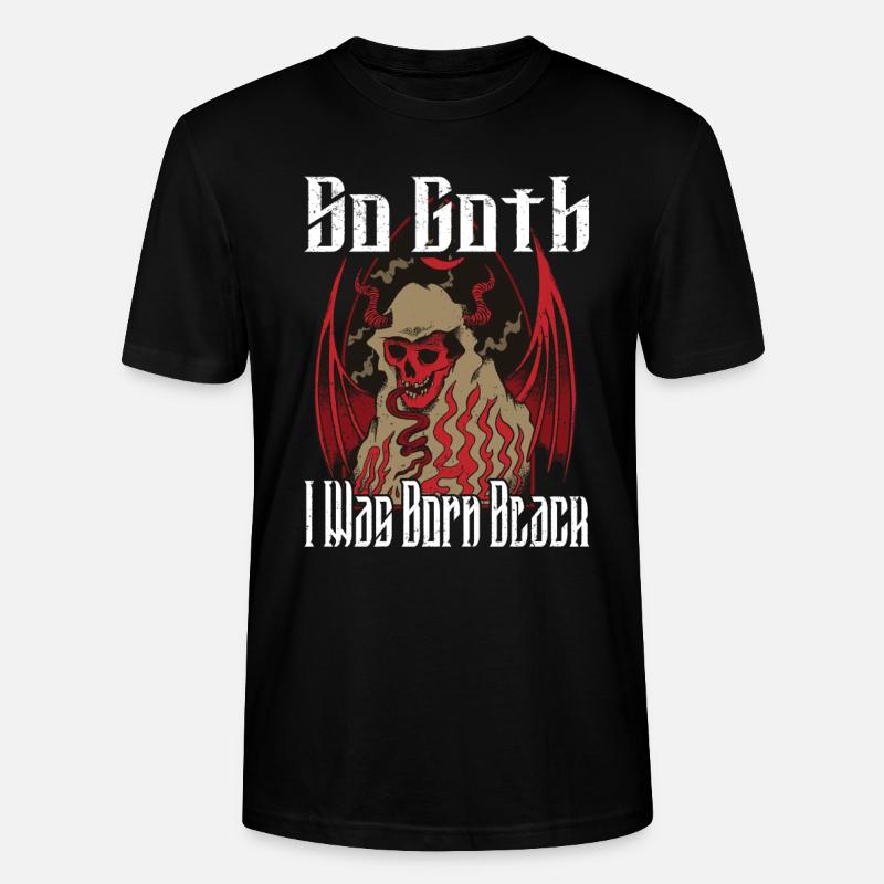 Satan Beelzebub Teufel Gothic Pentagram Mystisch - Stanley/Stella Unisex Bio-T-Shirt CRAFTER - Schwarz