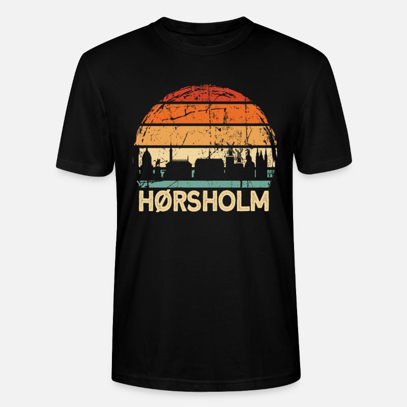 Hørsholm - T-shirt bio CRAFTER Stanley Stella Unisexe - noir