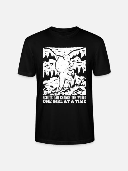 Pfadfinder Mädchen - Stanley/Stella Unisex Bio-T-Shirt CRAFTER - Schwarz