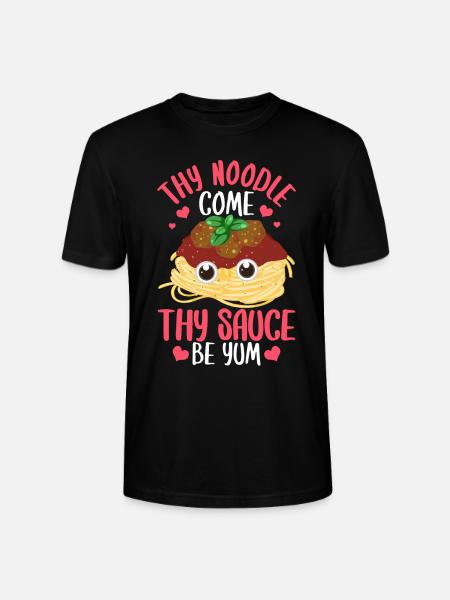 Flying Spaghetti Monster FSM Pastafarian - Stanley/Stella CRAFTER Unisex Organic T-Shirt - black