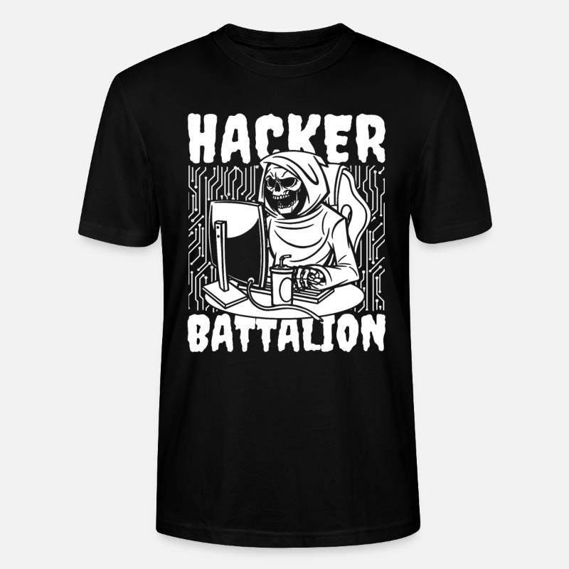 Programmeur Codeur développeur - T-shirt bio CRAFTER Stanley Stella Unisexe - noir