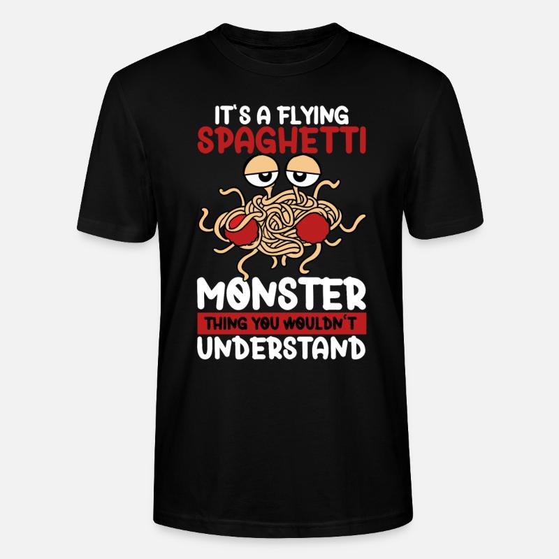 FSM Pastafarian - Stanley/Stella Unisex Bio-T-Shirt CRAFTER - Schwarz
