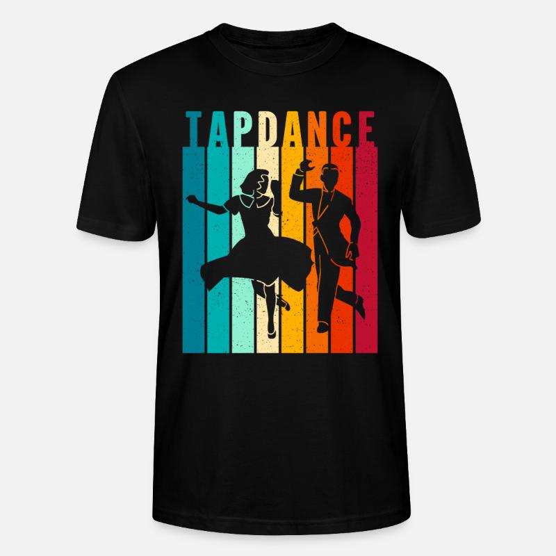 Stepptänzer Stepptanzschuhe Stepptanzlehrer - Stanley/Stella Unisex Bio-T-Shirt CRAFTER - Schwarz