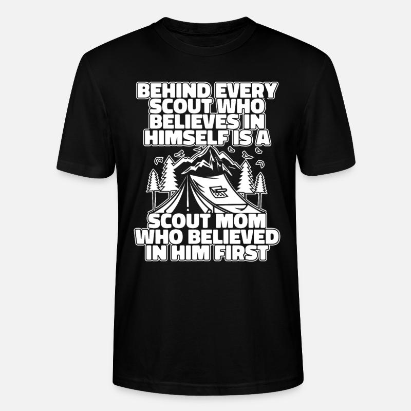 Pfadfinder - Stanley/Stella Unisex Bio-T-Shirt CRAFTER - Schwarz