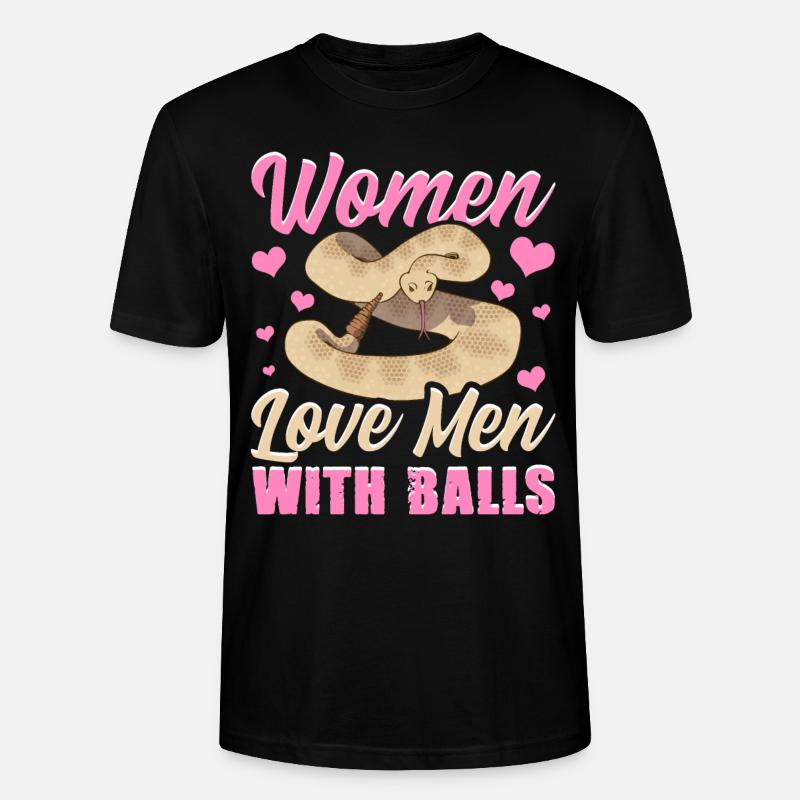 Ball python snake - Stanley/Stella CRAFTER Unisex Organic T-Shirt - black