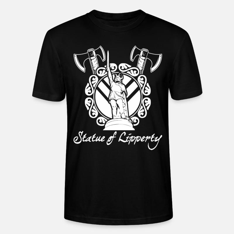 Hermannsdenkmal Germane - Stanley/Stella Unisex Bio-T-Shirt CRAFTER - Schwarz