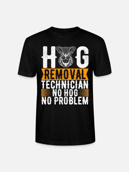 Jäger Wildschwein Jagen - Stanley/Stella Unisex Bio-T-Shirt CRAFTER - Schwarz