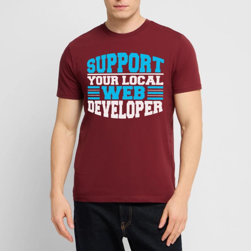 Web Developer Web Developer Support Stanley/Stella CRAFTER Unisex Organic T-Shirt
