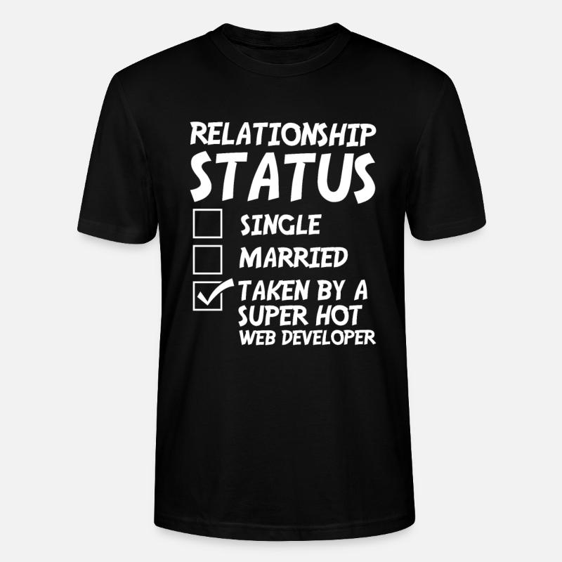 Web Entwickler Webdeveloper Witzig - Stanley/Stella Unisex Bio-T-Shirt CRAFTER - Schwarz