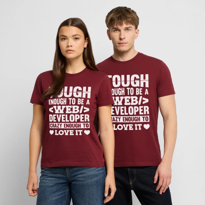 Web Developer Web Developer Stanley/Stella CRAFTER Unisex Organic T-Shirt