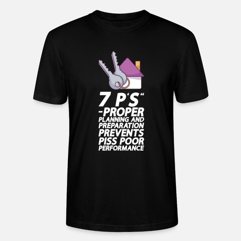 front 79291607974047901 - Stanley/Stella Unisex Bio-T-Shirt CRAFTER - Schwarz