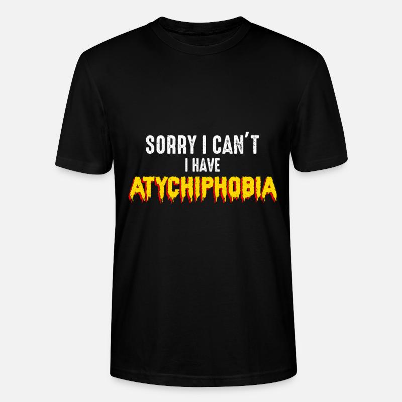Atychiphobie Graphique Atychiphobie Conscience - T-shirt bio CRAFTER Stanley Stella Unisexe - noir