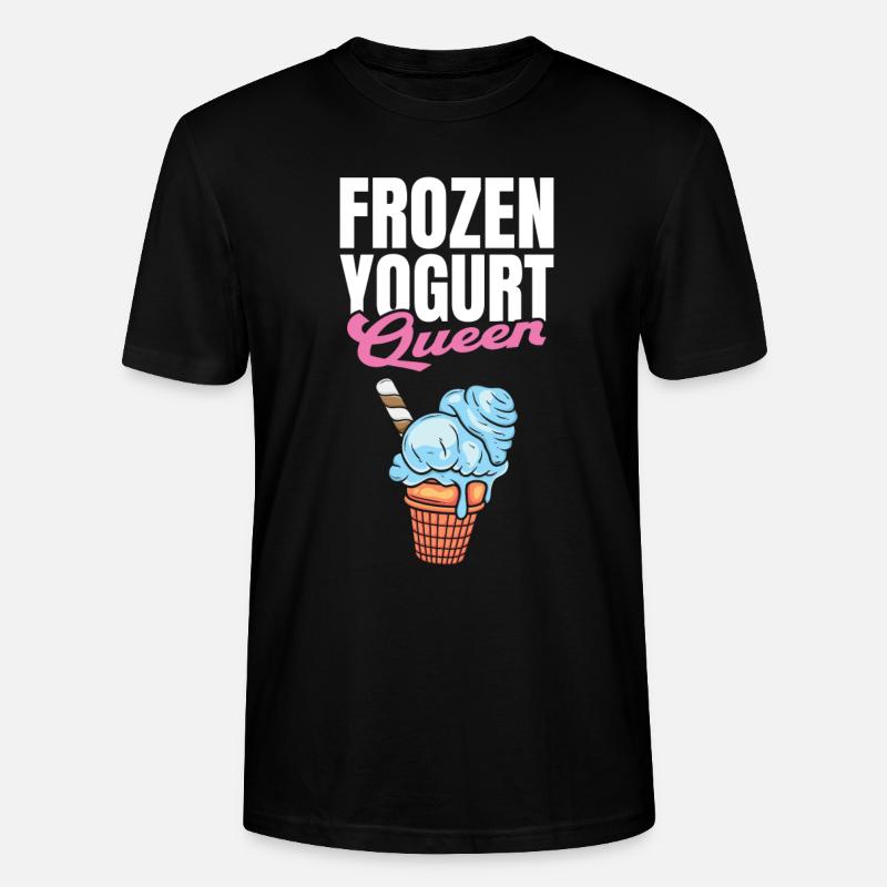 Frozen Yogurt Queen - Stanley/Stella Unisex Bio-T-Shirt CRAFTER - Schwarz